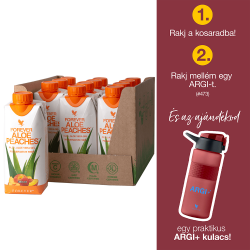 Forever Aloe Peaches 12 x 330ml