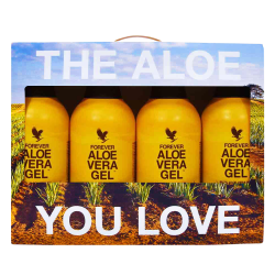 4 Pack Aloe Vera Gel